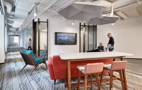 办公楼科技感装修案例