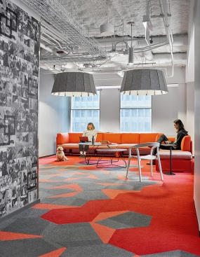 科技感老总办公室装修效果图