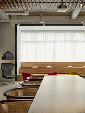 广告公司600平办公场地规划设计