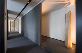 创意办公过道设计效果图