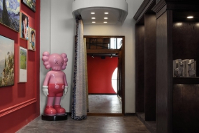 创意形办公室空间设计图片