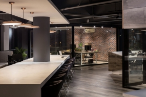 社区办公室文化墙创意设计