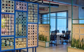 创意办公设计平面图案例