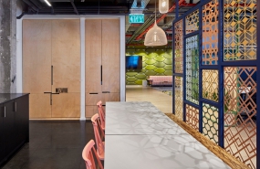 总部办公楼创意中式室内设计