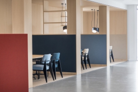 简约公司办公室设计图