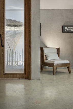 黑白简约办公室设计