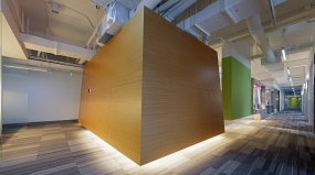 温馨简约北欧风办公室设计图