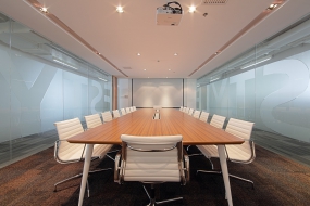 简约办公室前台设计图片