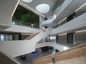 简约有格调办公室设计风格图