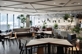 现代简约总裁办公室装修效果图