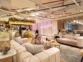 办公室简约中式装修图片