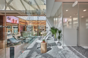 简约中式办公室装修效果图