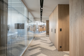 装修风格现代简约办公区域