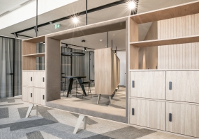 北欧简约办公室装修效果图