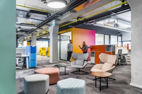 时尚简约风格老板办公室装修效果图