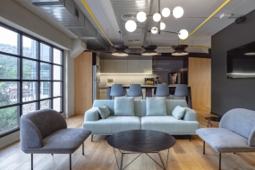 简约风小型办公司装修图片