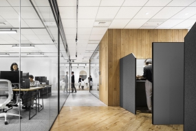 办公室简约大气装修图案例