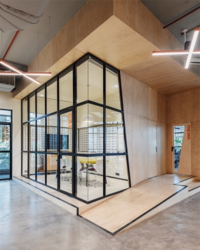 老板装修简约办公室风格图片