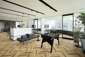 办公室装修简约档次高图片