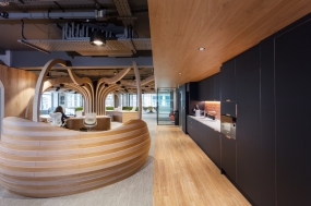 欧洲简约风办公楼装修效果图片