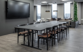 红木简约风格办公室装修效果图片