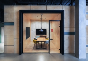 简约式风办公楼外墙装修效果图片