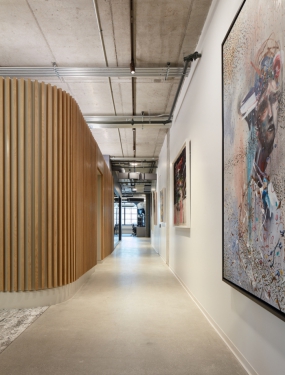 1000平米办公室简约风装修图片大全欣赏