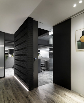 现代简约风公司办公装修效果图欣赏