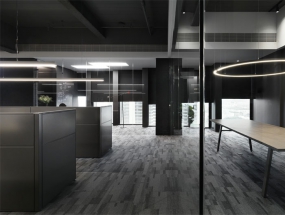 现代简约风办公楼装修效果图片大全