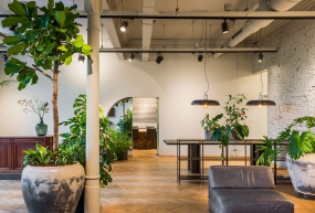 现代简约风格装修小办公室图欣赏