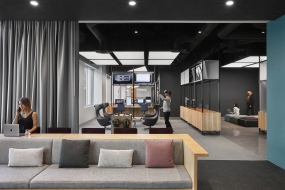 小面积现代简约风办公室装修效果图欣赏