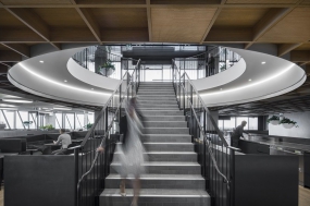 新中式简约风办公室装修效果图欣赏