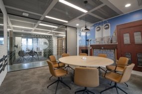 时尚简约风办公室装修效果图大全欣赏