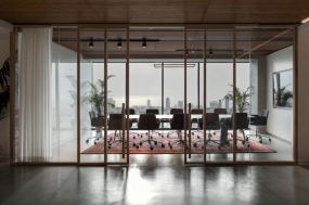 科技时尚办公室装修风格图片欣赏