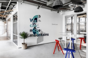 科技时尚风办公室装修图片大全