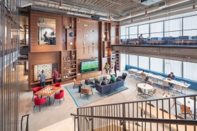 时尚简约型经理办公室装修效果图