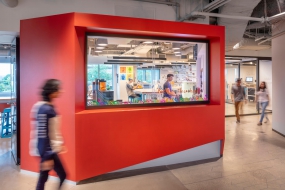 时尚简约风格现代办公室装修效果图大全