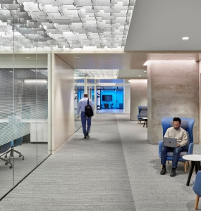 时尚中式风董事长办公室设计图