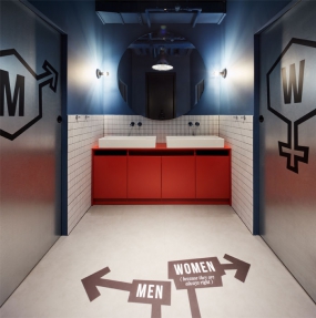 时尚办公室走廊设计图片