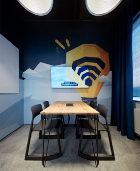 时尚现代办公室设计效果图