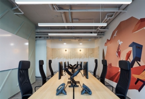 办公室装修时尚风格效果图大全