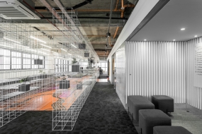 小型工业风办公室设计图