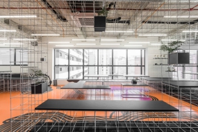 炫酷工业风办公空间设计图