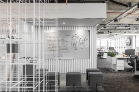 极简工业办公室设计图