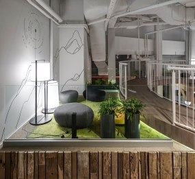 工业风loft装修办公室图片