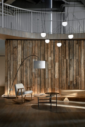 500平办公室工业风装修图片