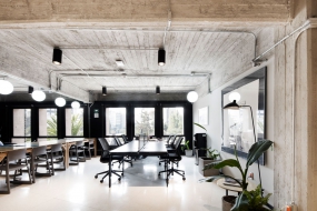 小户型工业风办公室装修效果图