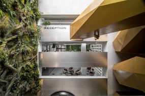 400平方米办公室工业风装修效果图片