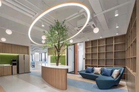 工业风办公室门头设计效果图片