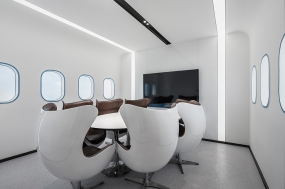 小型办公室个性布局设计图片